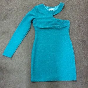 BCBG teal dress